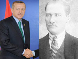 Atatürk ve Erdoğan'ı böyle gösterdiler