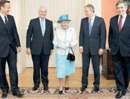 Bir kraliçe dört başkan