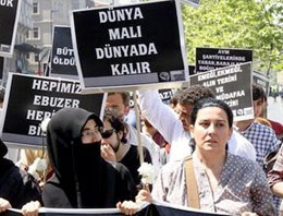 Devrimci müslümanlardan cuma çıkşı protesto