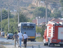 İşte İzmir'deki mayının patladığı o an